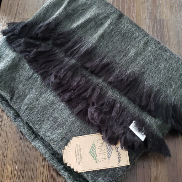 CHAKA alpaca wool scarf - Picture 1 of 2